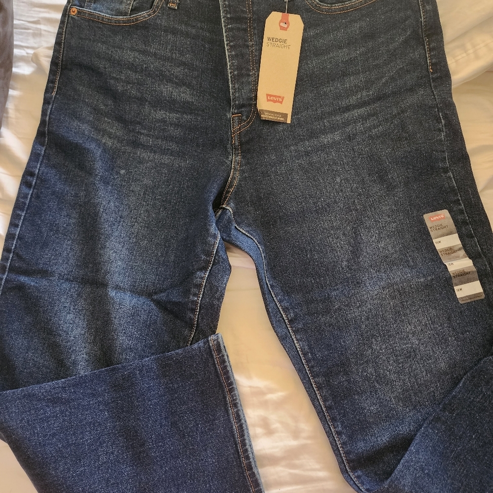 Womens Levi's plus size wedgie straight jeans 18w